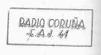RADIO CORUÑA E.A.J. 41