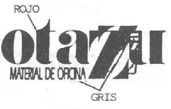 OTAZU, MATERIAL DE OFICINA