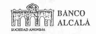 BANCO ALCALA SOCIEDAD ANONIMA