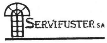 SERVIFUSTER, S.A