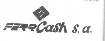 FERRCASH, S.A