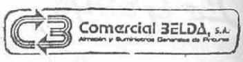 CB COMERCIAL BELDA, S.A. ALMACEN Y SUMINISTROS DE PINTURAS