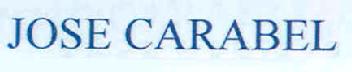 JOSE CARABEL