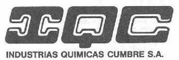 IQC INDUSTRIAS QUIMICAS CUMBRE S.A