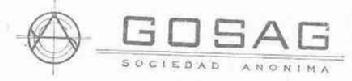 GOSAG SOCIEDAD ANONIMA