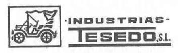 INDUSTRIAS TESEDO, S.L