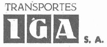 TRANSPORTES IGA S.A