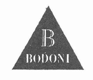 B BODONI