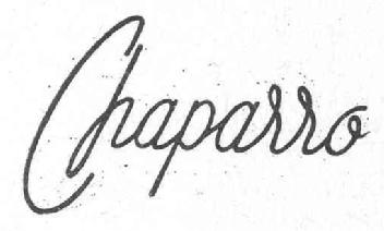 CHAPARRO