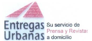 ENTREGAS URBANAS SU SERVICIO DE PRENSA Y REVISTA A DOMICILIO