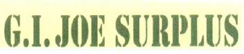 G.I. JOE SURPLUS