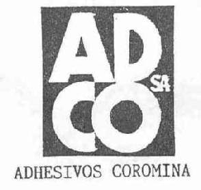 AD CO SA.ADHESIVOS COROMINA