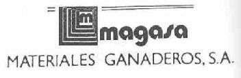 M MAGASA MATERIALES GANADEROS, S.A