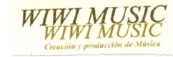 WIWI MUSIC WIWI MUSIC CREACION Y PRODUCCION DE MUSICA