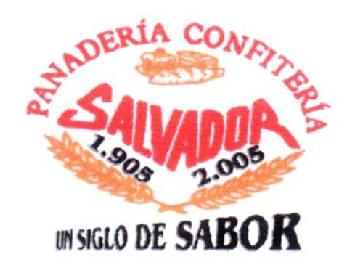 PANADERIA CONFITERIA SALVADOR 1.905 2.005 UN SIGLO DE SABOR