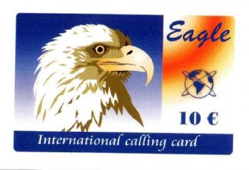 EAGLE 10E INTERNATIONAL CALLING CARD