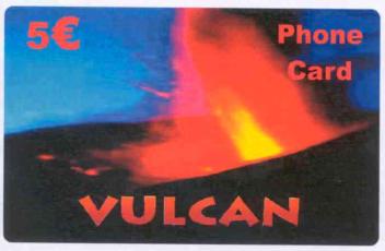 5E PHONE CARD VULCAN