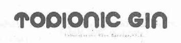 TOPIONIC GIN LABORATORIOS RIUS GARRIGA S.A