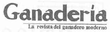 GANADERIA LA REVISTA DEL GANADERO MODERNO