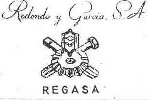 REGASA REDONDO Y GARCIA, S.A