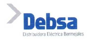 DEBSA DISTRIBUIDORA ELECTRICA BERMEJALES