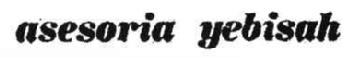 ASESORIA YEBISAH