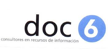 DOC 6 CONSULTORES EN RECURSOS DE INFORMACION