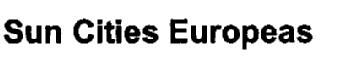 SUN CITIES EUROPEAS