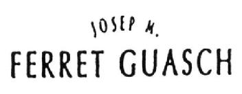 JOSEP M. FERRET GUASCH