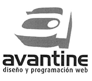 A AVANTINE DISEÑO Y PROGRAMACION WEB