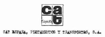 CAT ESPAÑA, FLETAMENTOS Y TRANSPORTES, S.A