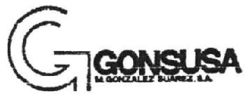G GONSUSA M.GONZALES SUAREZ,S.A