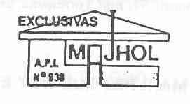 EXCLUSIVAS MAJHOL A.P.I. NO 938