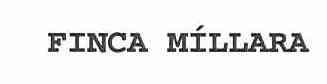 FINCA MILLARA