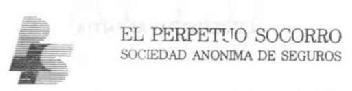 EL PERPETUO SOCORRO SOCIEDAD ANONIMA DE SEGUROS