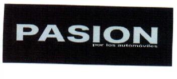 PASION POR LOS AUTOMOVILES