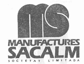 MS MANUFACTURES SACALM SOCIETAT LIMITADA