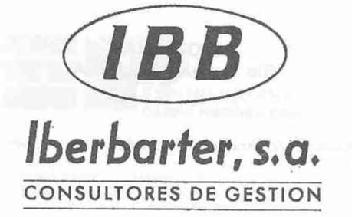 IBB IBERBARTER, S.A. CONSULTORES DE GESTION
