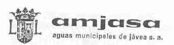 AMJASA AGUAS MUNICIPALES DE JAVEA, S.A