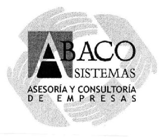 ABACO SISTEMAS ASESORIA Y CONSULTORIA DE EMPRESAS