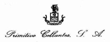 PRIMITIVO COLLANTES, S.A