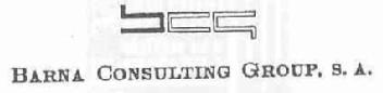 BARNA CONSULTING GROUP, S.A