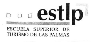 ESTLP ESCUELA SUPERIOR DE TURISMO DE LAS PALMAS