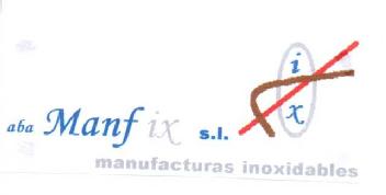 ABA MANFIX S.L. MANUFACTURAS INOXIDABLES IX