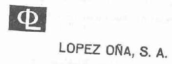 LO LOPEZ OÑA, S.A