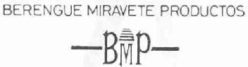 BERENGUE MIRAVETE PRODUCTOS BMP