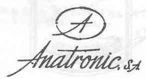 A ANATRONIC, S.A
