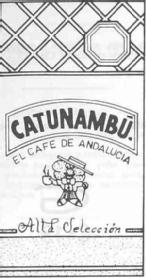 CATUNAMBU EL CAFE DE ANDALUCIA ALTA SELECCION