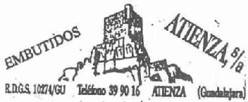 EMBUTIDOS ATIENZA, S.A