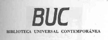 BUC BIBLIOTECA UNIVERSAL CONTEMPORANEA